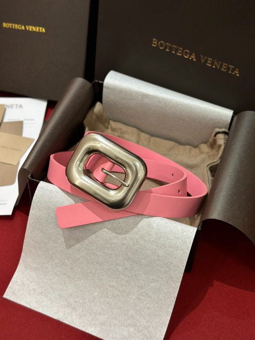 BOTTEGA VENETA 보테가 체인 링크 벨트 2cm - 734271