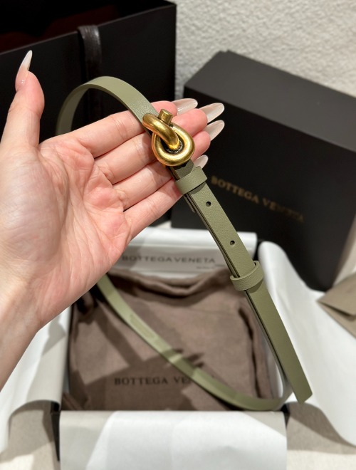 BOTTEGA VENETA 보테가 여성 벨트 1.2cm