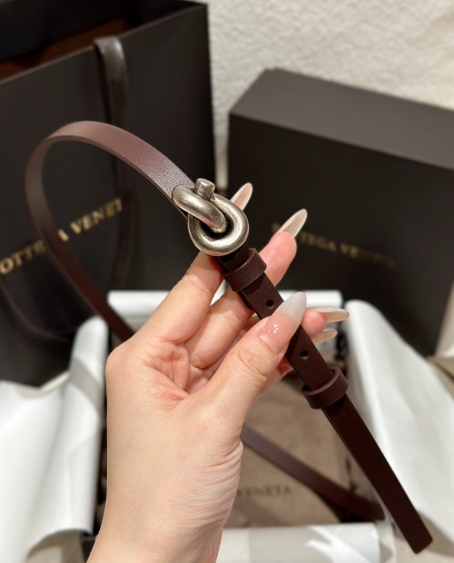 BOTTEGA VENETA 보테가 여성 벨트 1.2cm