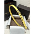 BOTTEGA VENETA 보테가 트라이앵글 레더 여성 벨트