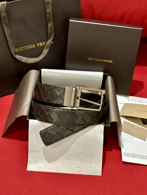BOTTEGA VENETA 보테가 인트레치아토 위빙 핀 벨트
