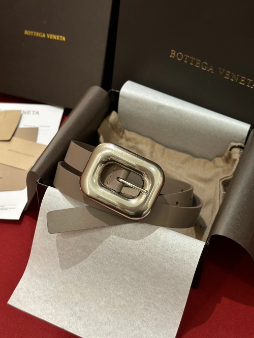 BOTTEGA VENETA 보테가 체인 링크 벨트 2cm - 734271