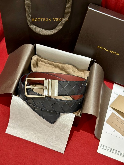 BOTTEGA VENETA 보테가 인트레치아토 위빙 핀 벨트