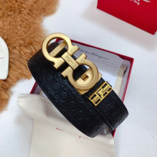 Ferragamo 페라가모 벨트 로고 버클 벨트