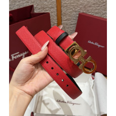 페라가모 양면 간치니 벨트 - 2.5