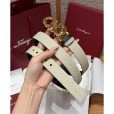 페라가모 양면 간치니 벨트 - 2.5
