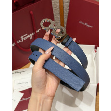 페라가모 양면 간치니 벨트 - 2.5