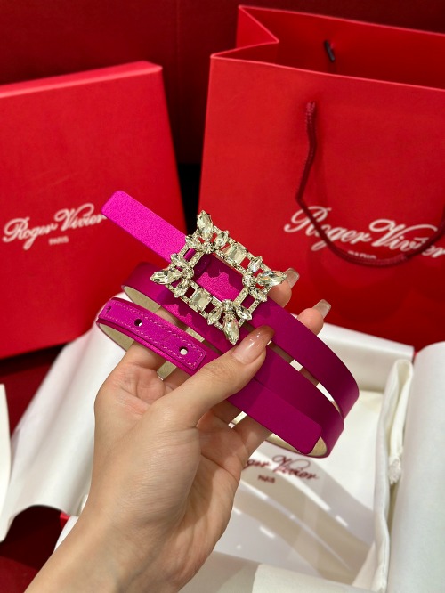 Roger Vivier 로저비비에 씬 슬림 벨트