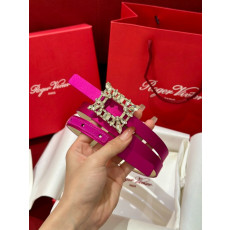 Roger Vivier 로저비비에 씬 슬림 벨트