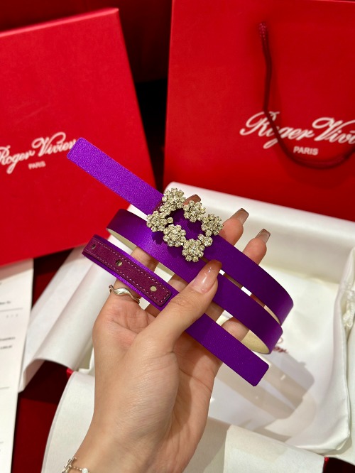 Roger Vivier 로저비비에 플라워 버클 벨트