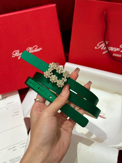 Roger Vivier 로저비비에 플라워 버클 벨트