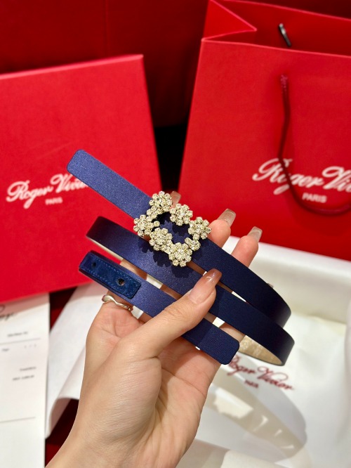 Roger Vivier 로저비비에 플라워 버클 벨트