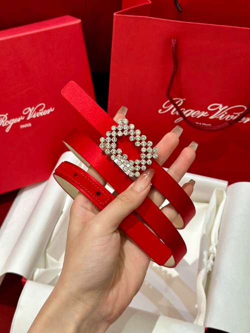 Roger Vivier 로저비비에 슬림 벨트
