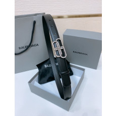 발렌시아가 BB 로로 버클 벨트-2.5