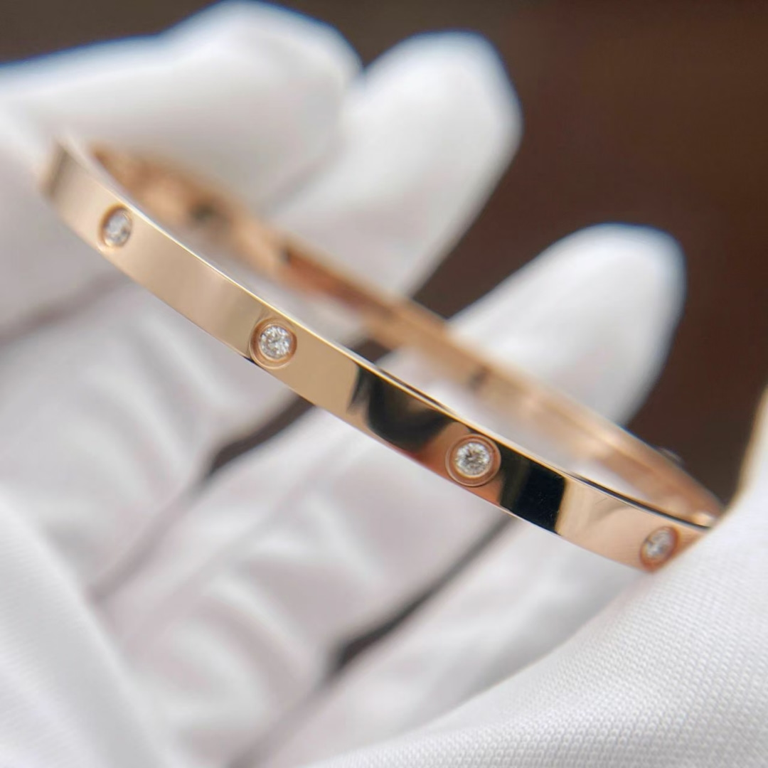 Cartier 10 다이아몬드 팔찌