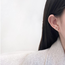 티파니앤코 TIFFANY&Co. 우븐 큐빅 이어링