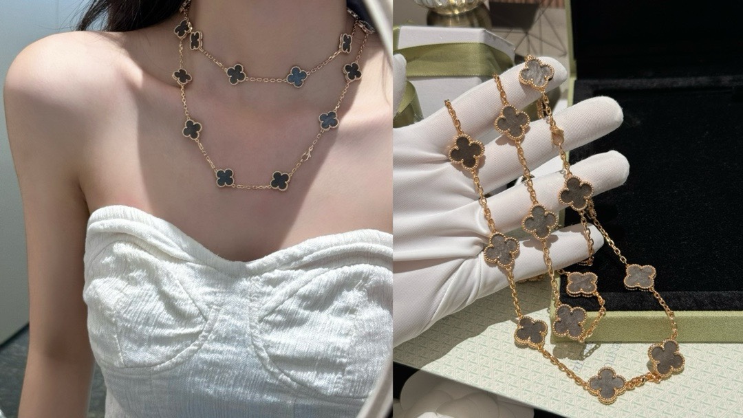 Van Cleef 클래식 트웬티플라워 롱체인 목걸이