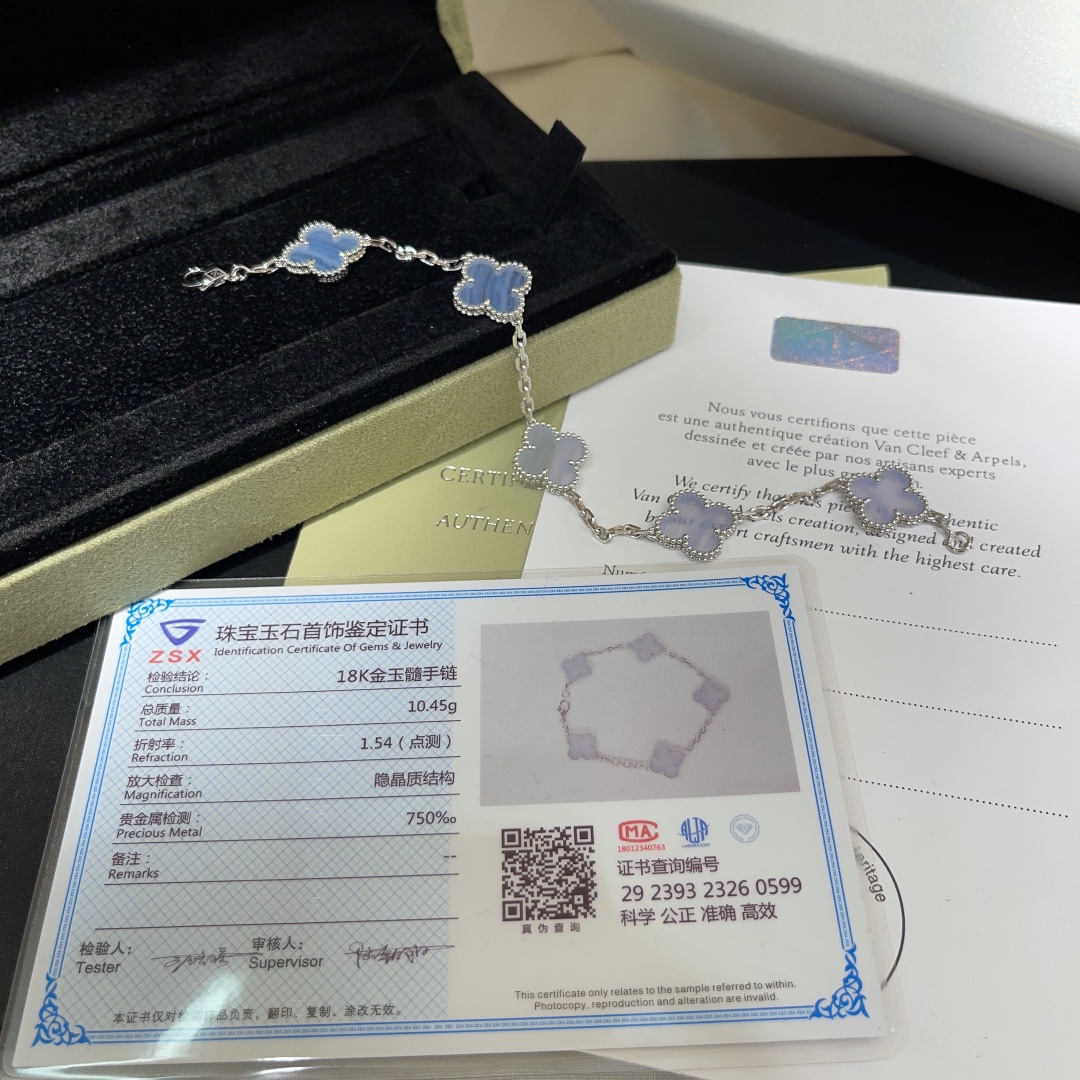 Van Cleef 다섯꽃 팔찌