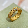 Van Cleef & Arpels 뻬를리 스위트 클로버 링 반지