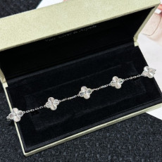 Van Cleef & Arpels 반클 5모티브 빈티지 알함브라 기요세 팔찌 브레이슬릿