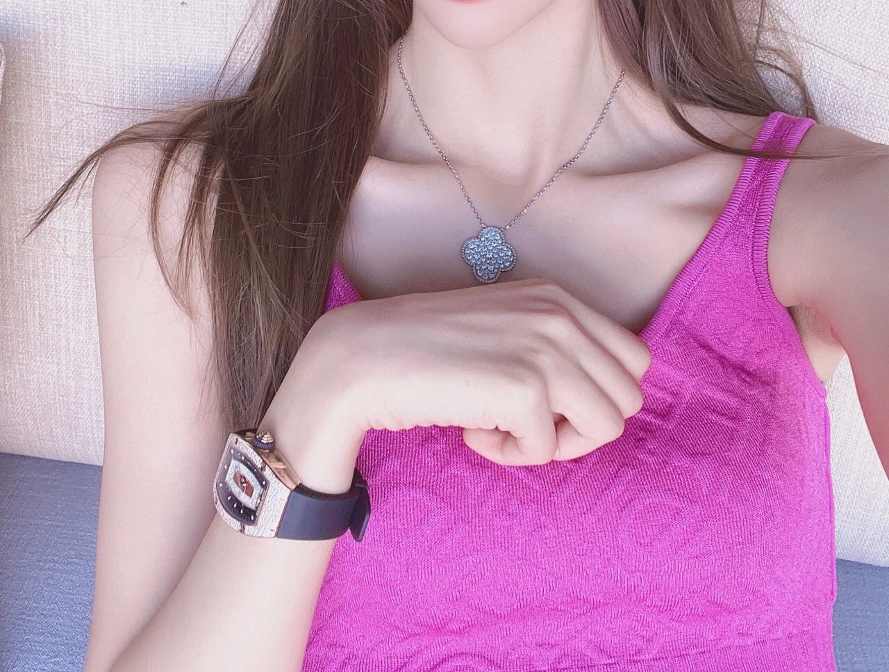 반클리프 매직 알함브라 네크리스