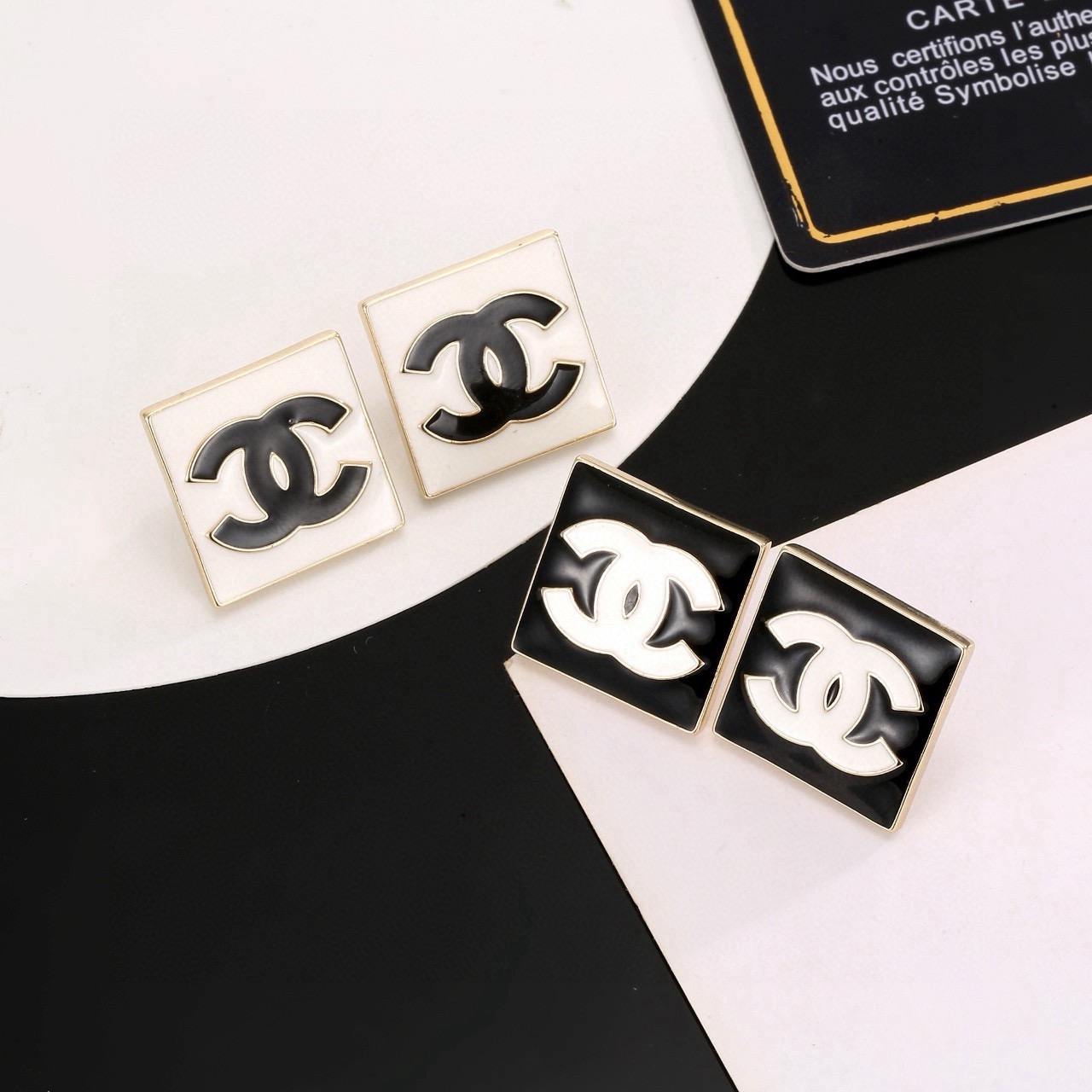 샤넬 더블C 이어링