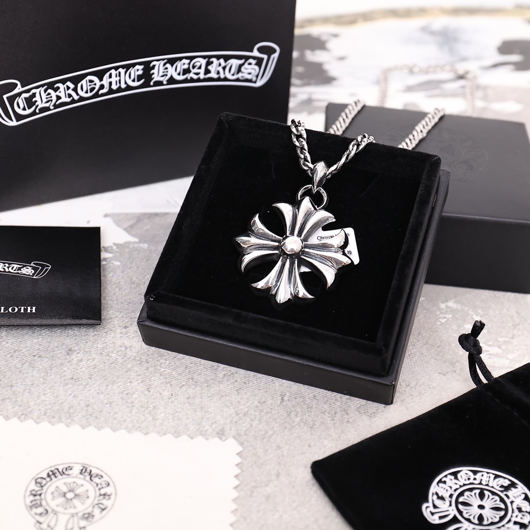 Chrome Hearts 크롬 절미 목걸이