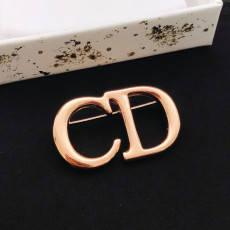 디올 신상 CD 브로치