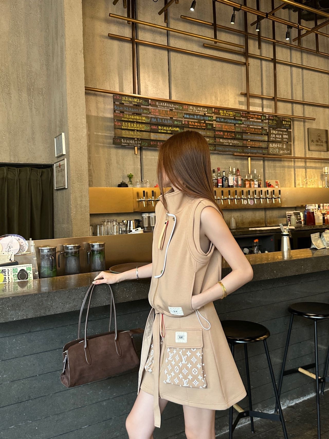 루이비통 2026FW 신상 베스트&스커트 세트