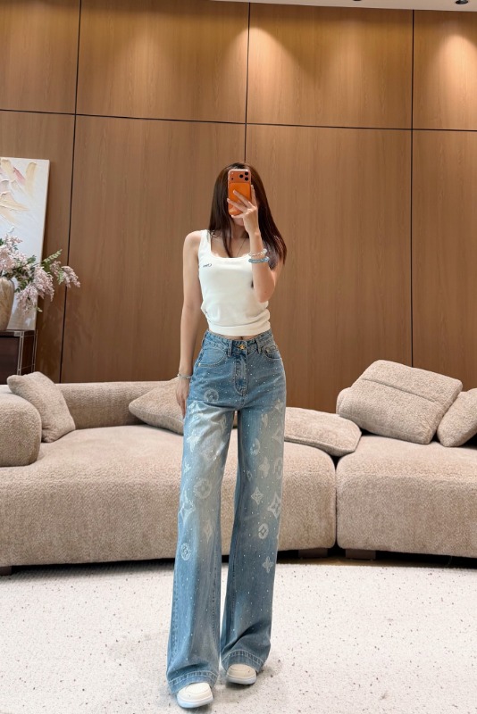 루이비통 26 신상 데님 팬츠