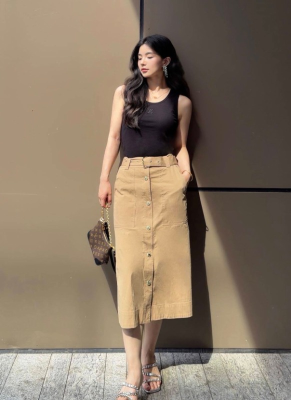 루이비통 2026SS 신상 스커트