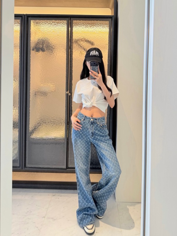 루이비통 26SS 데님 팬츠