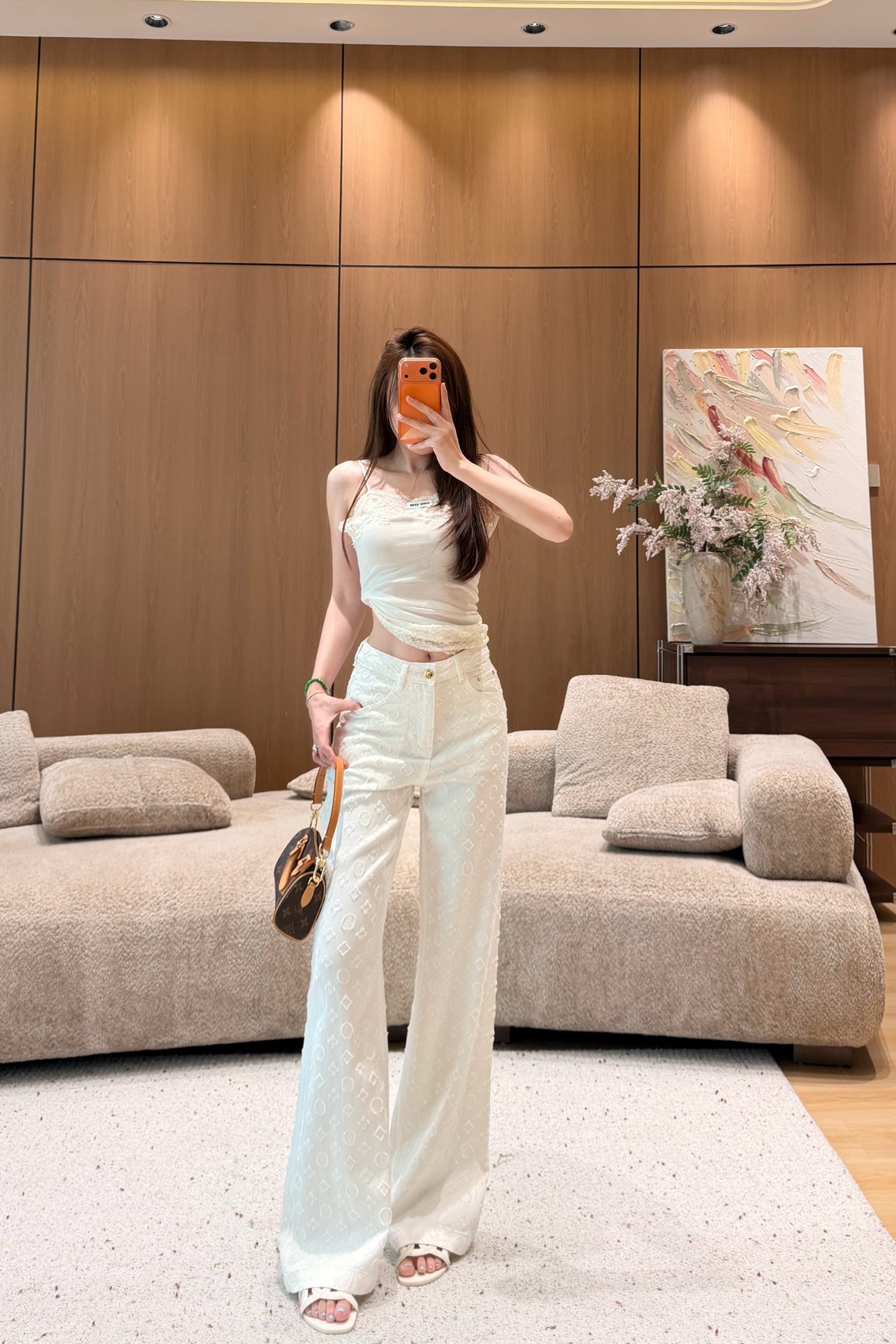 루이비통 26 봄여름 신상 데님 팬츠
