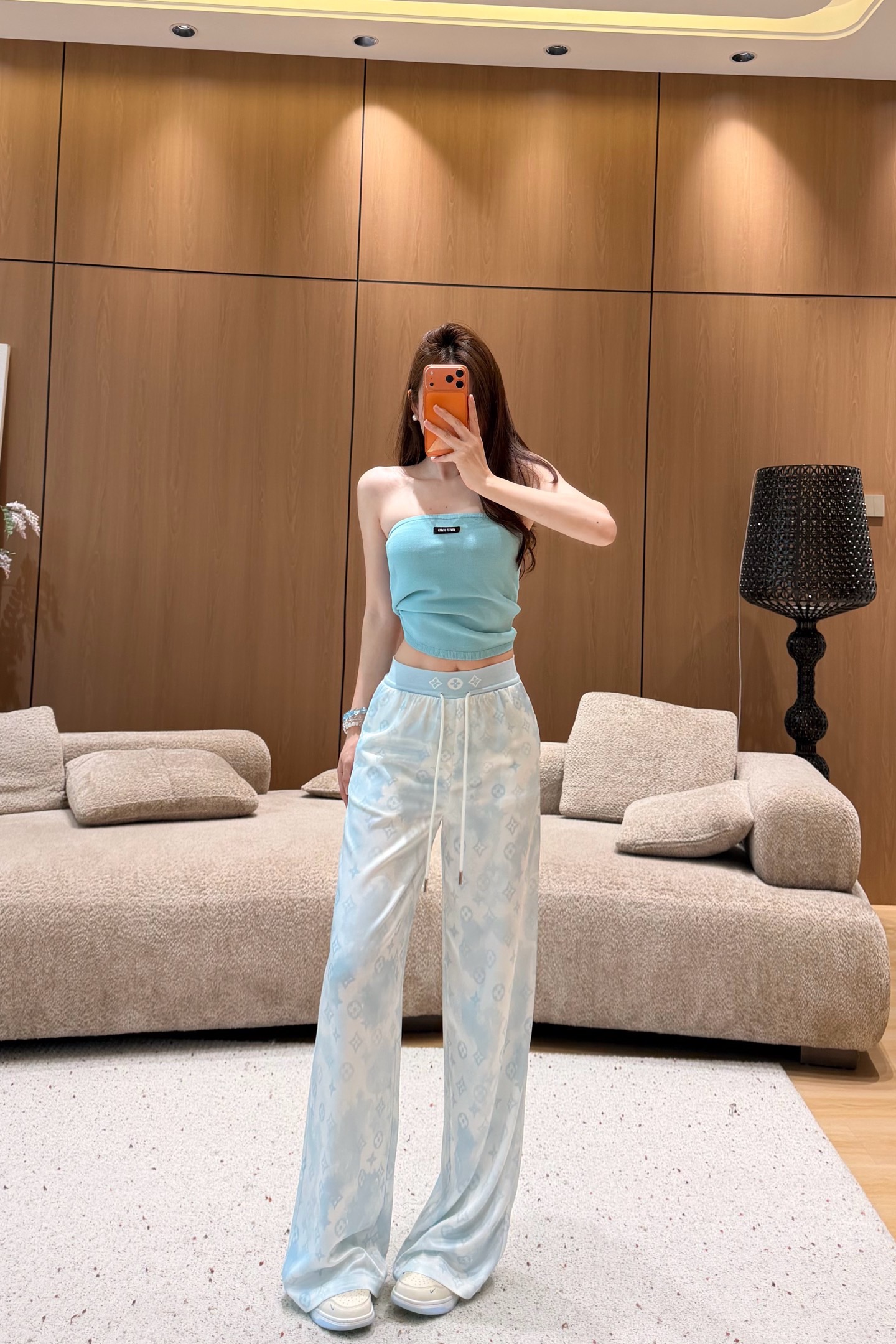 루이비통 26 신상 나염 캐주얼 팬츠