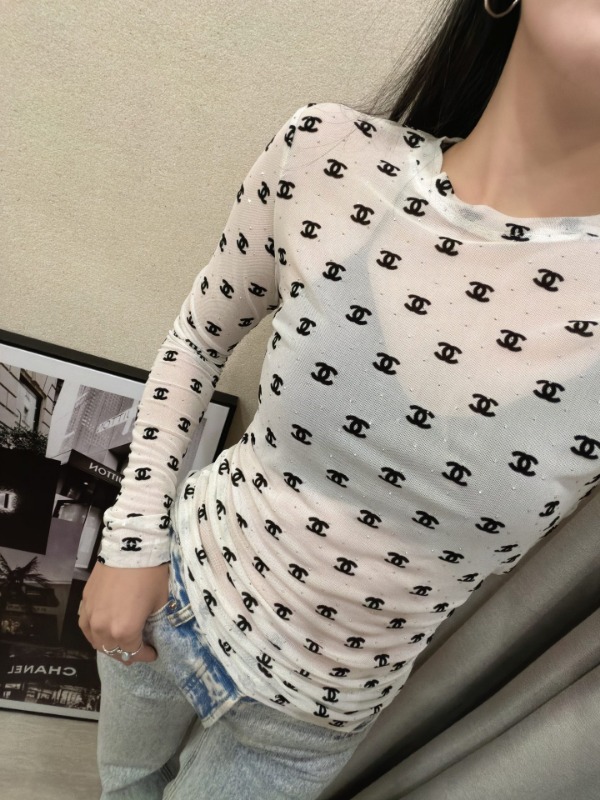 샤넬 26ss 이른 봄 신상 시스룩 긴팔