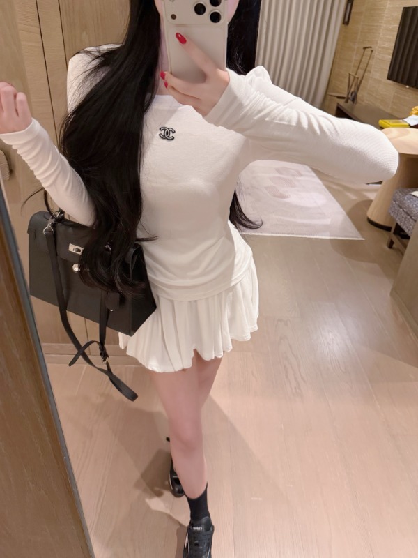 샤넬 26 긴팔&스커트 세트