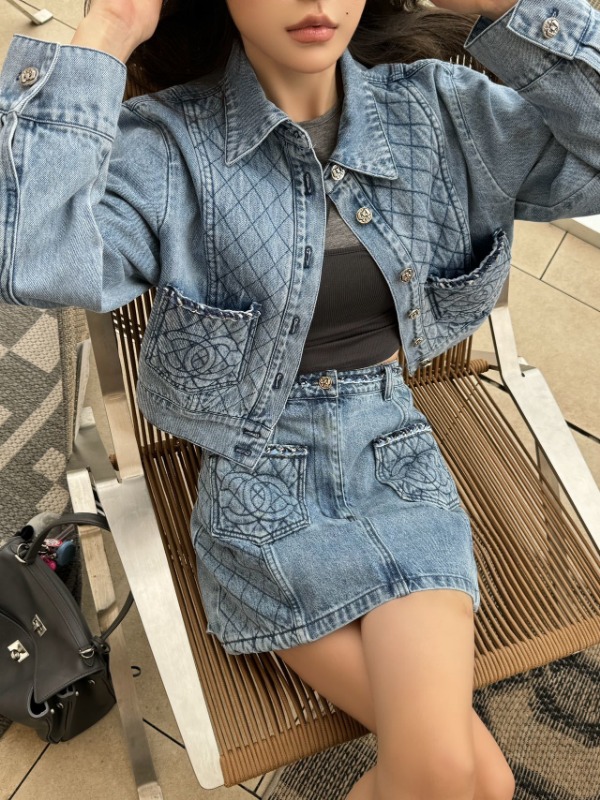 샤넬 2026SS 신상 데님 스커트
