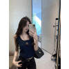 샤넬 26SS 신상 스퀘어넥 니트 민소매