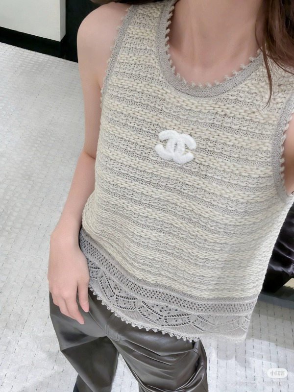 샤넬 26 봄여름 컬렉션 민소매