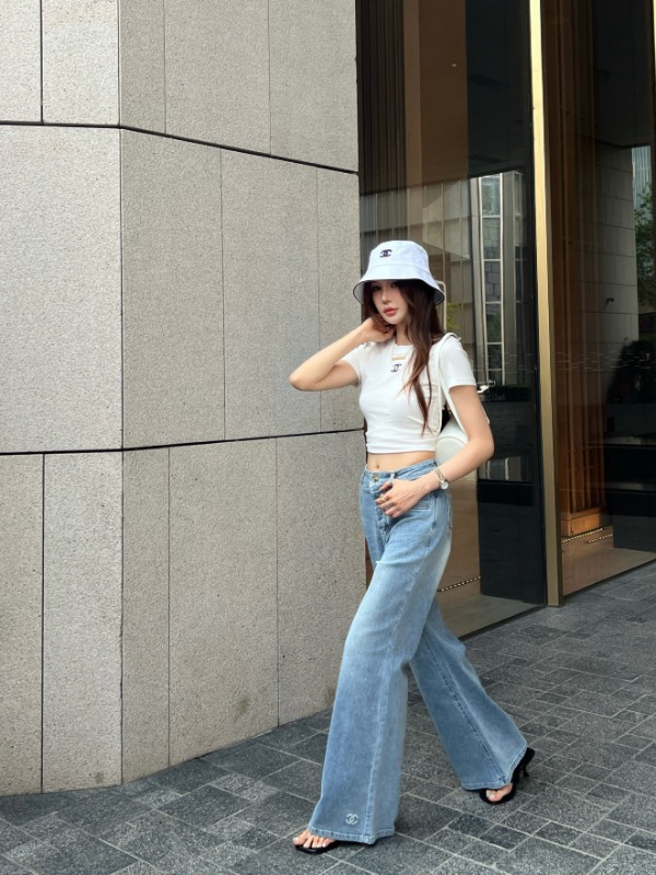 샤넬 2026SS 신상 데님 팬츠