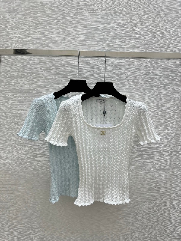 샤넬 봄여름 신상 니트 반팔