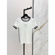 샤넬 26 봄 여름 신상 반팔 니트?