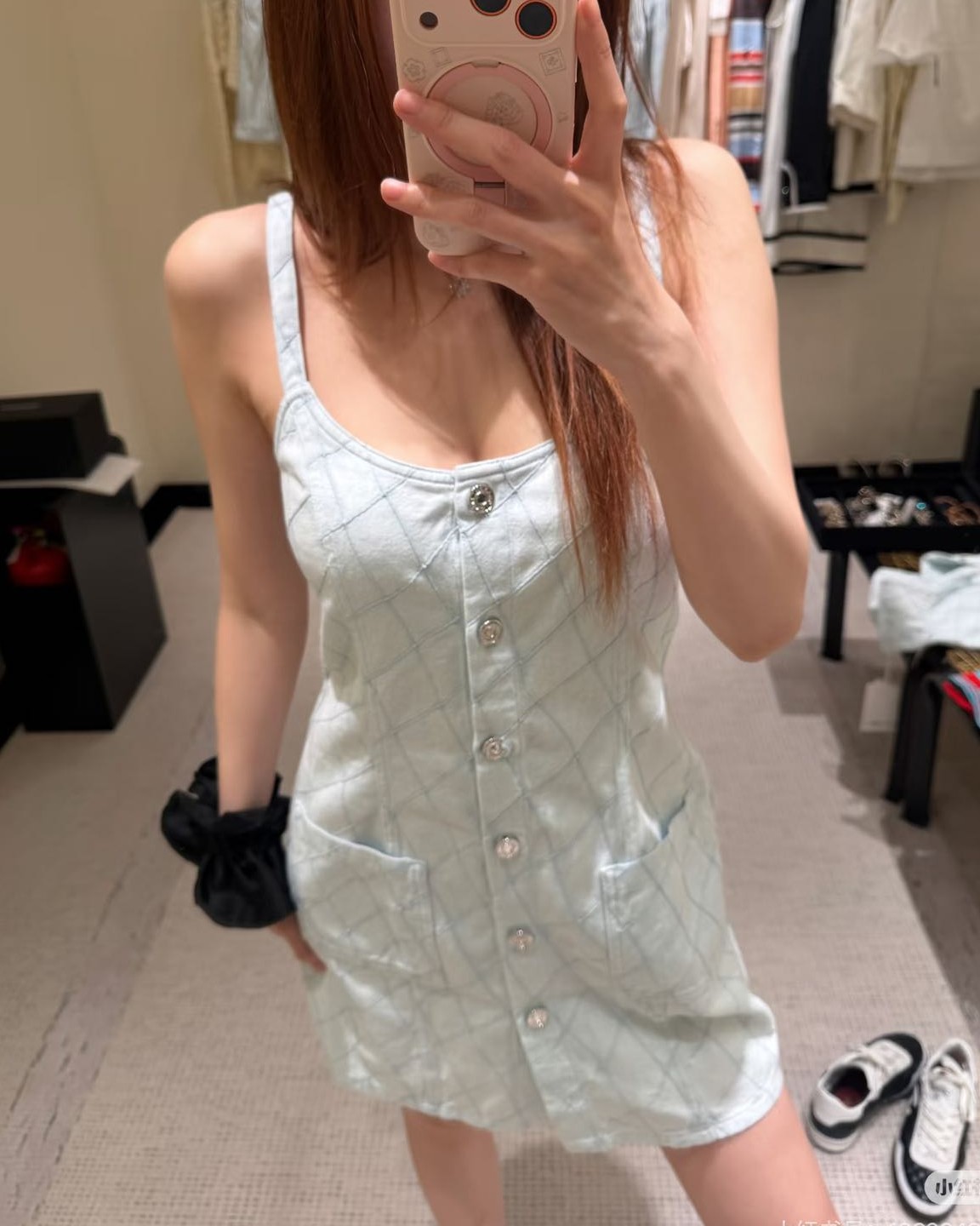 샤넬 26 신상 퀼팅 나시 원피스