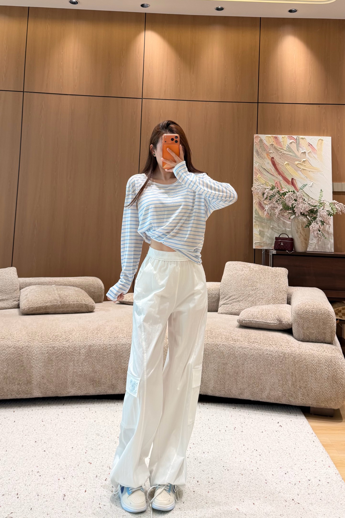샤넬 26 신상 더블C 캐주얼 팬츠