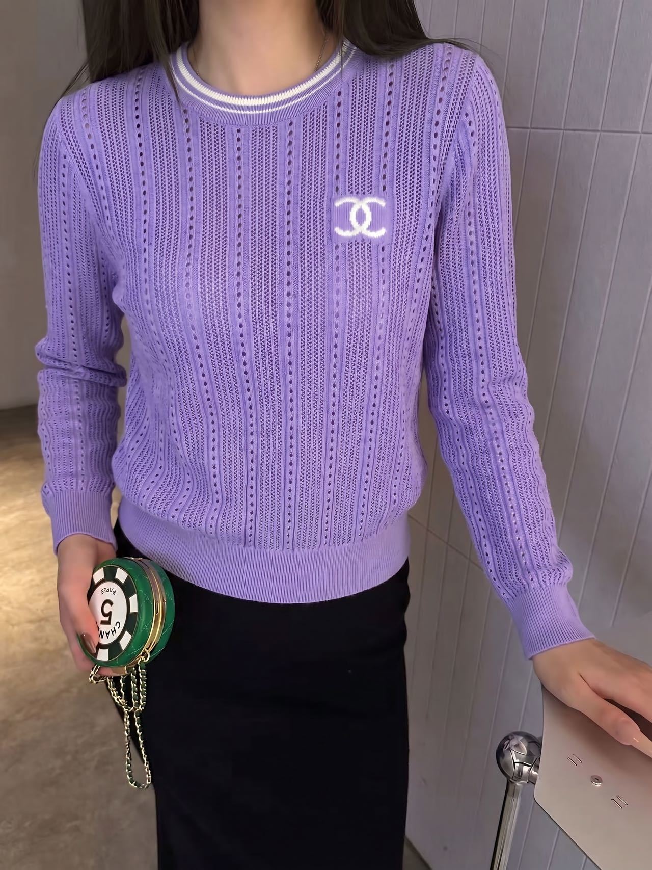 샤넬 2026FW 신상 클래식 니트