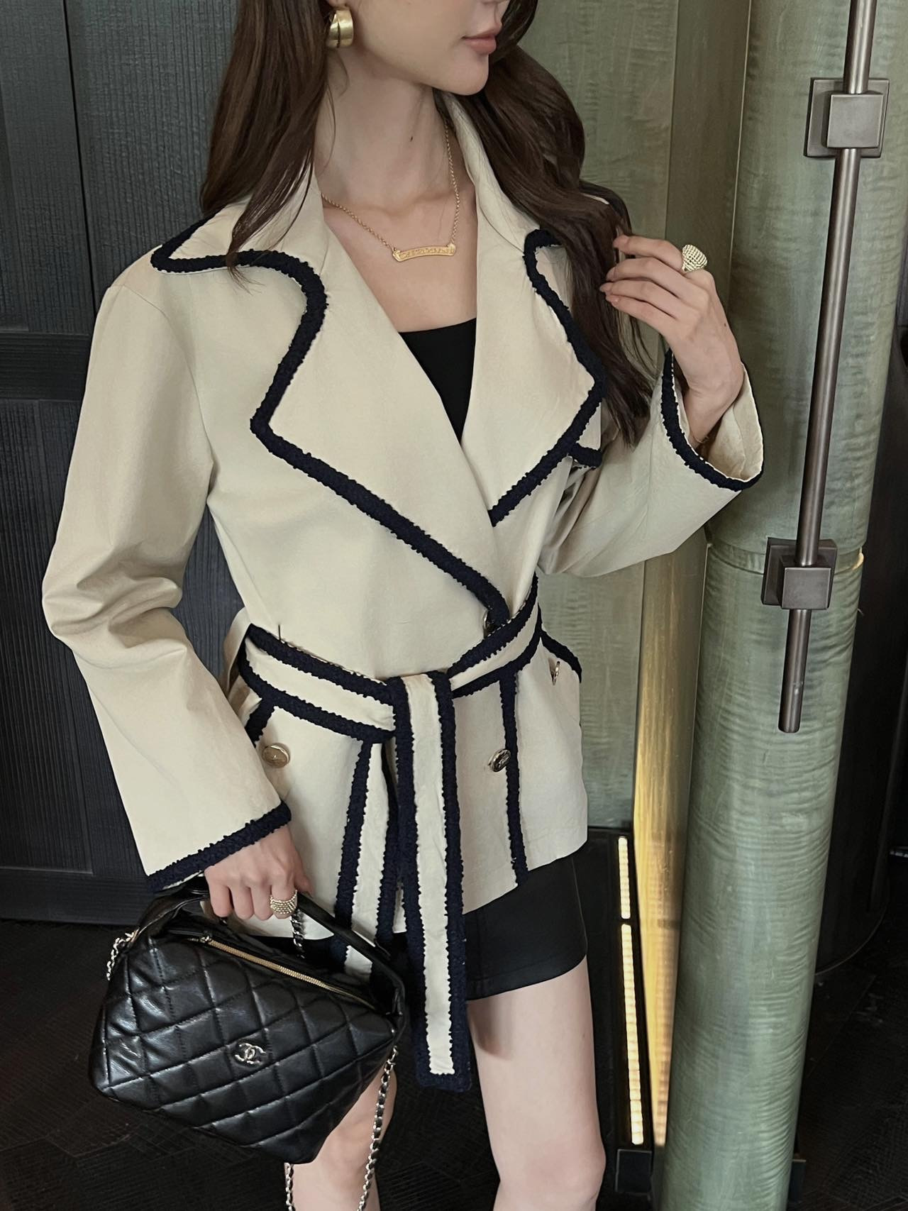 샤넬 2026FW 신상 롱 트렌치 자켓