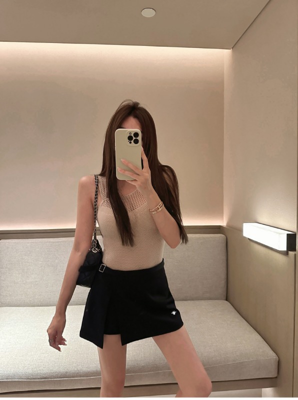 디올 26ss 자수 스커트 팬츠