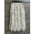디올 2026 이른 봄 플라워 스커트