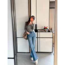 디올 26 신상 부츠컷 데님 팬츠