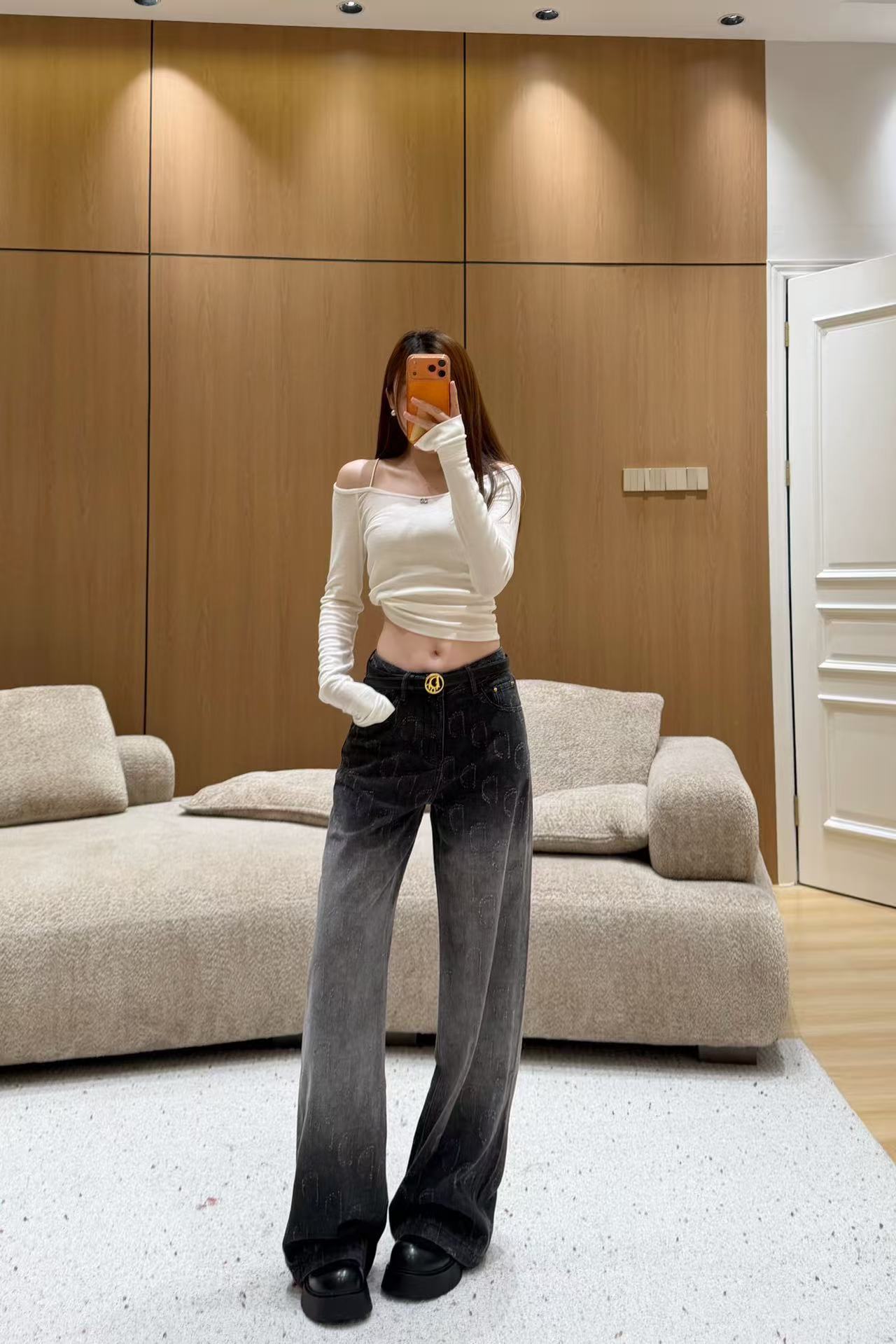 디올 26 초가을 신상 데님 팬츠